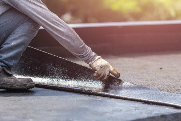 Professional Emergency Waterproofing technician working in North Star, MI